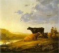 cows classical landscape